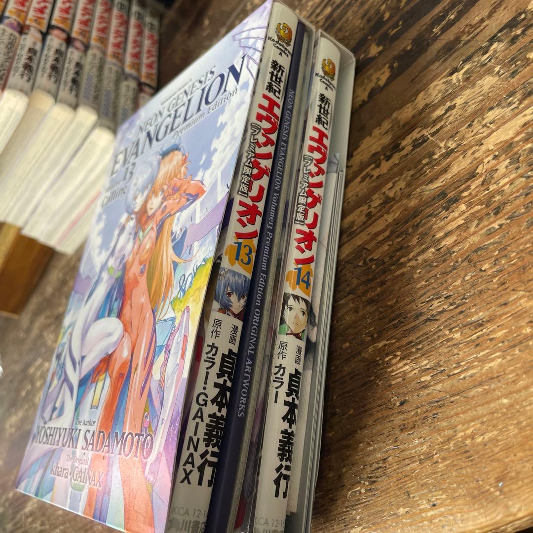 新世紀エヴァンゲリオン 全14巻 完結 プレミアム版13・14 特典付