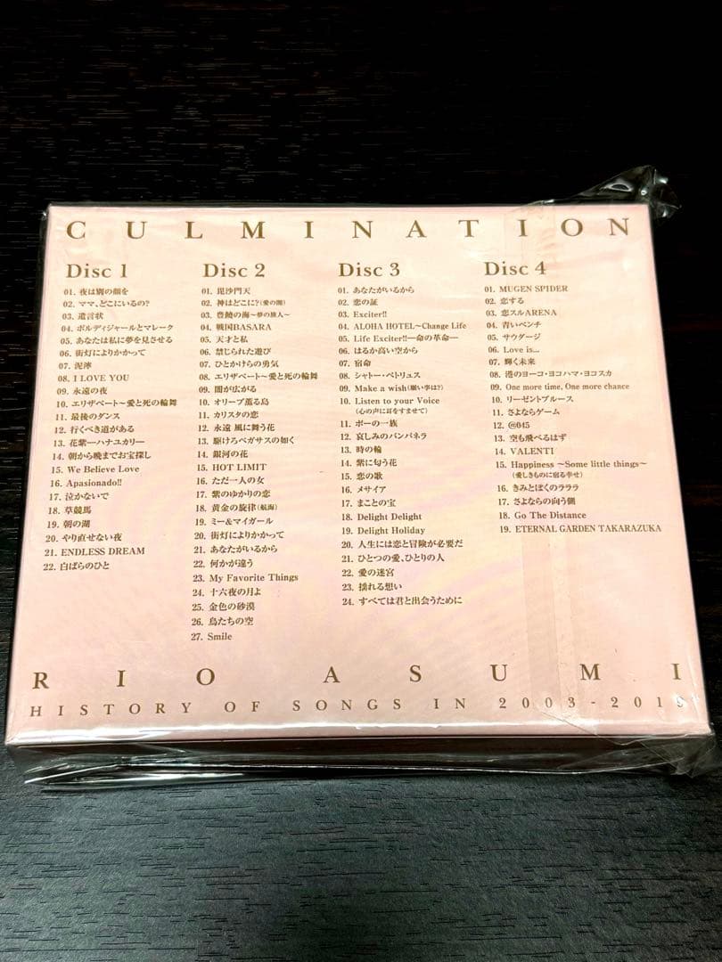 CULMINATION RIO ASUMI-HISTORY OF SONGS …