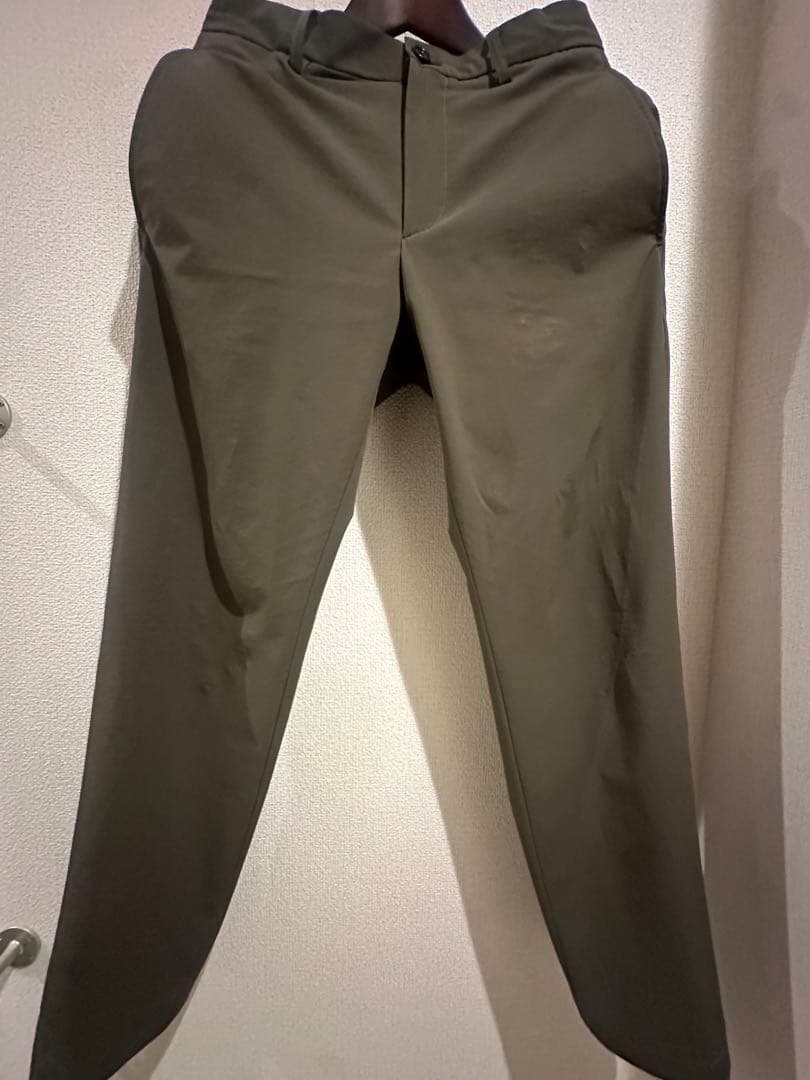 Theory カーキ シングルボタン ブレザー