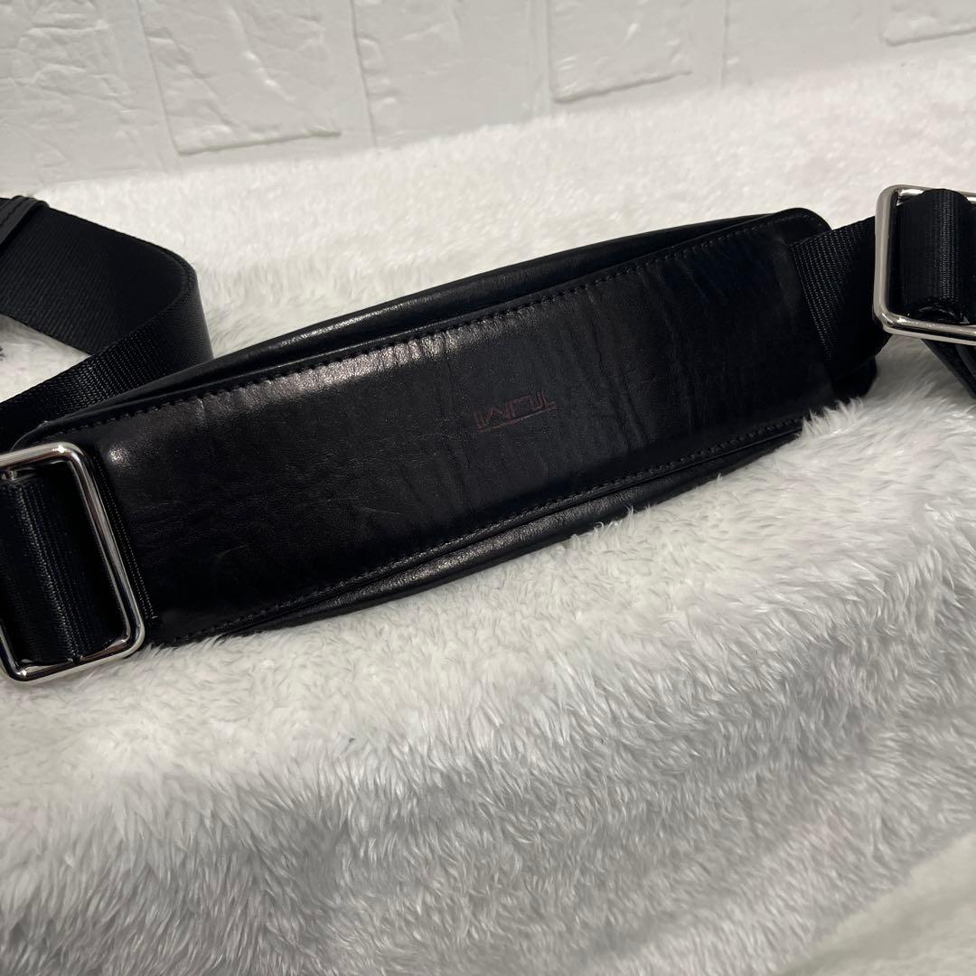 【希少】TUMI トゥミ　2WAY ボストンバッグ 牛革　ブラック