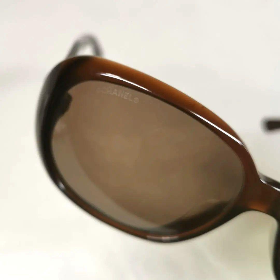 【良品】CHANEL サングラス ココマーク カメリア 5113-A シリアル有
