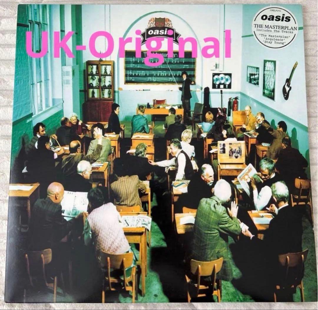 oasis masterplan UKオリジナル 2LPレコード　オアシス