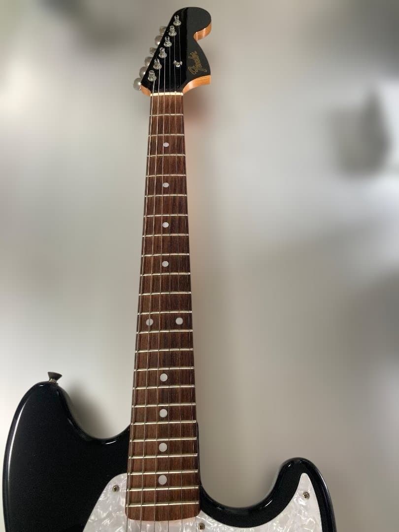ギター Fender Japan MG69/CO-LTD Goldline BLK