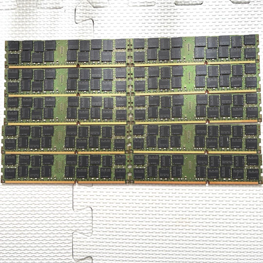 SAMSUNG製サーバ用メモリDDR3 16GB 30枚同梱　#L