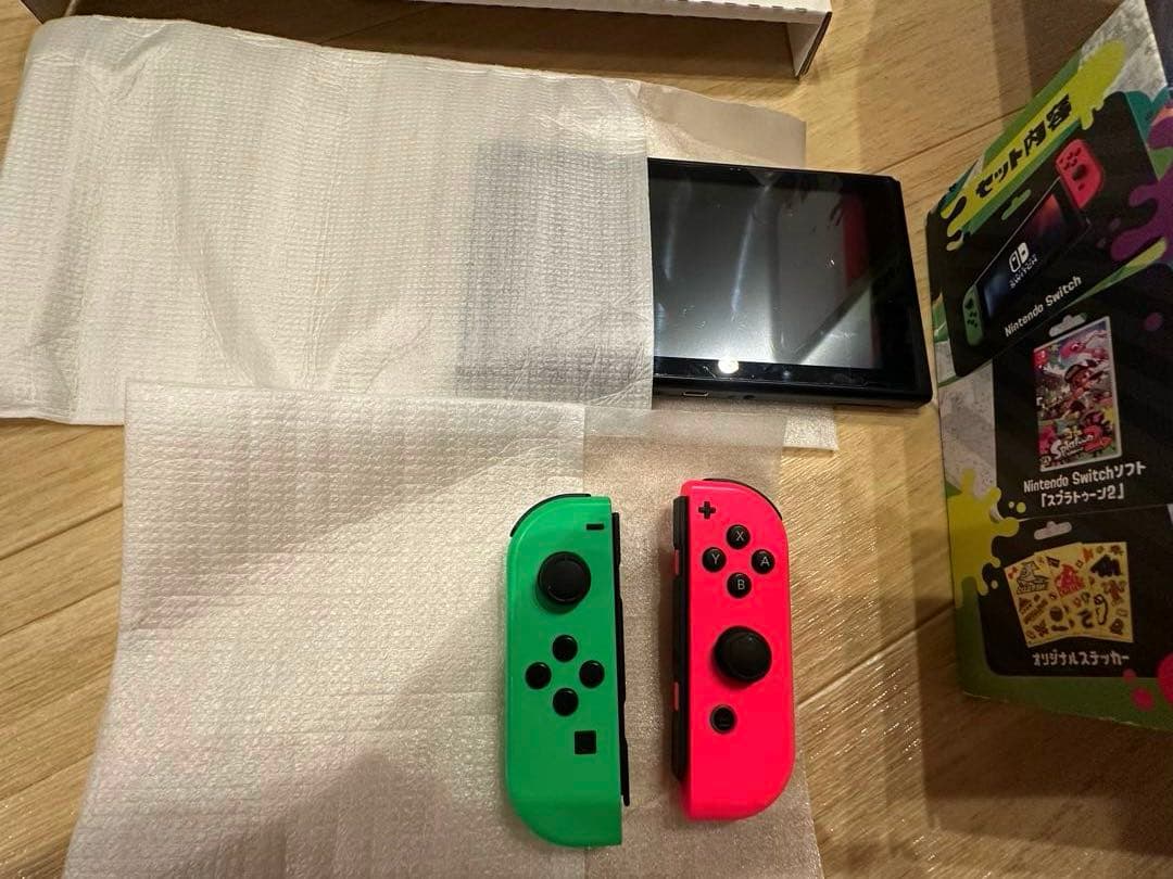 箱付 ニンテンドースイッチ Nintendo Switch 本体 スプラトゥーン