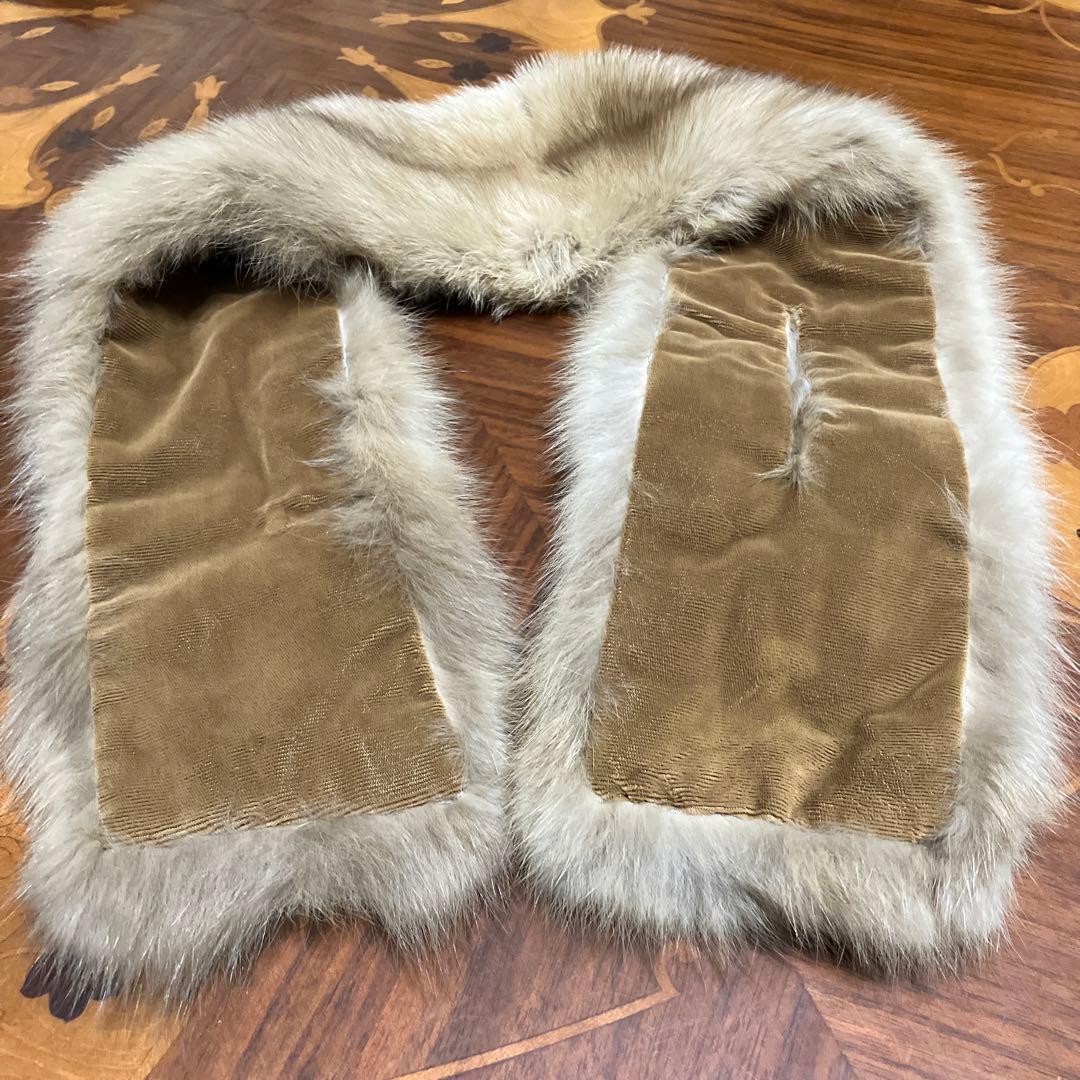 美品 ロシアンセーブル ゴールド ティペット