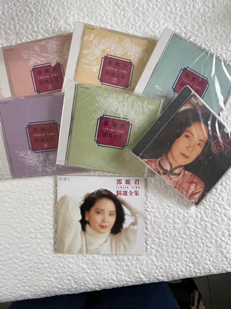 「鄧麗君精選全集」CD全6枚未開封、限定品、ブックレット付き