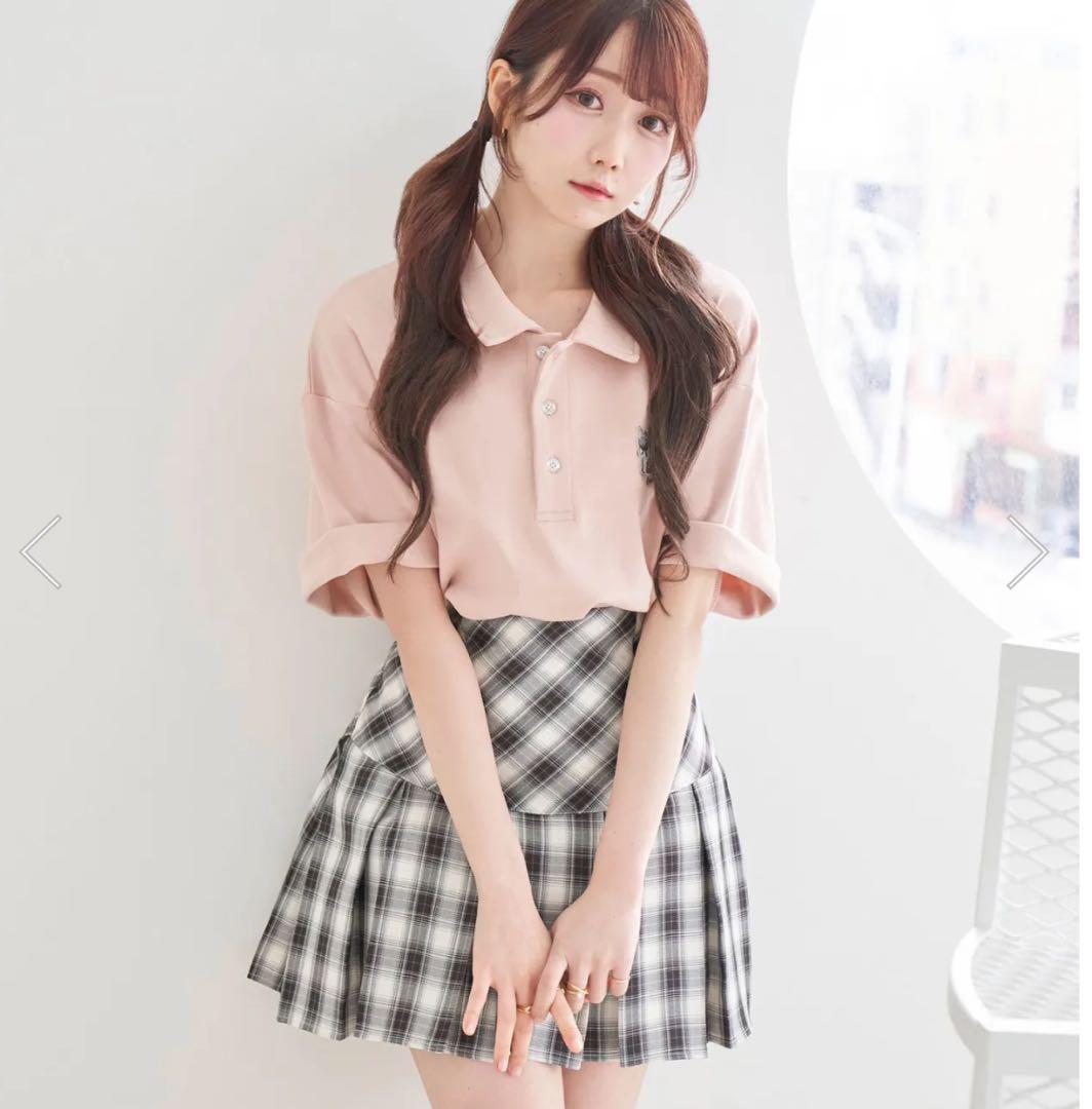 ロゼミューズ　rosemuse ポロシャツ　ピンク