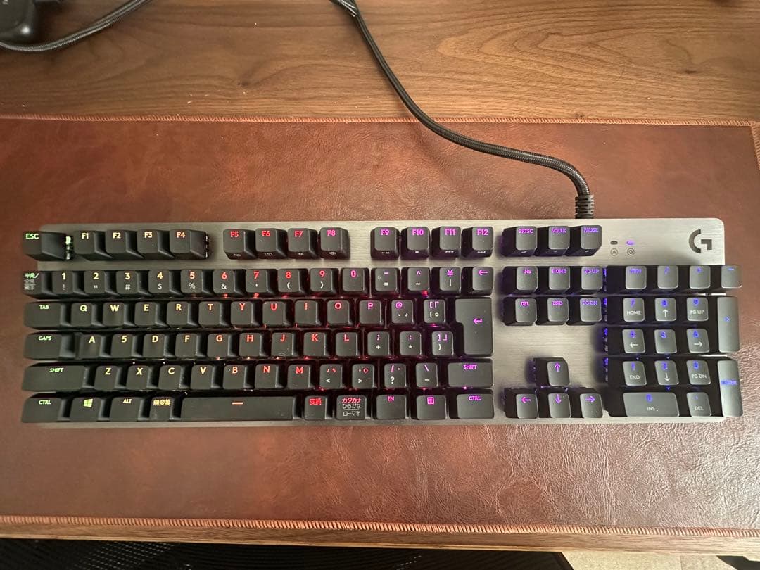 ロジクール G512 CARBON ゲーミングキーボード　青軸