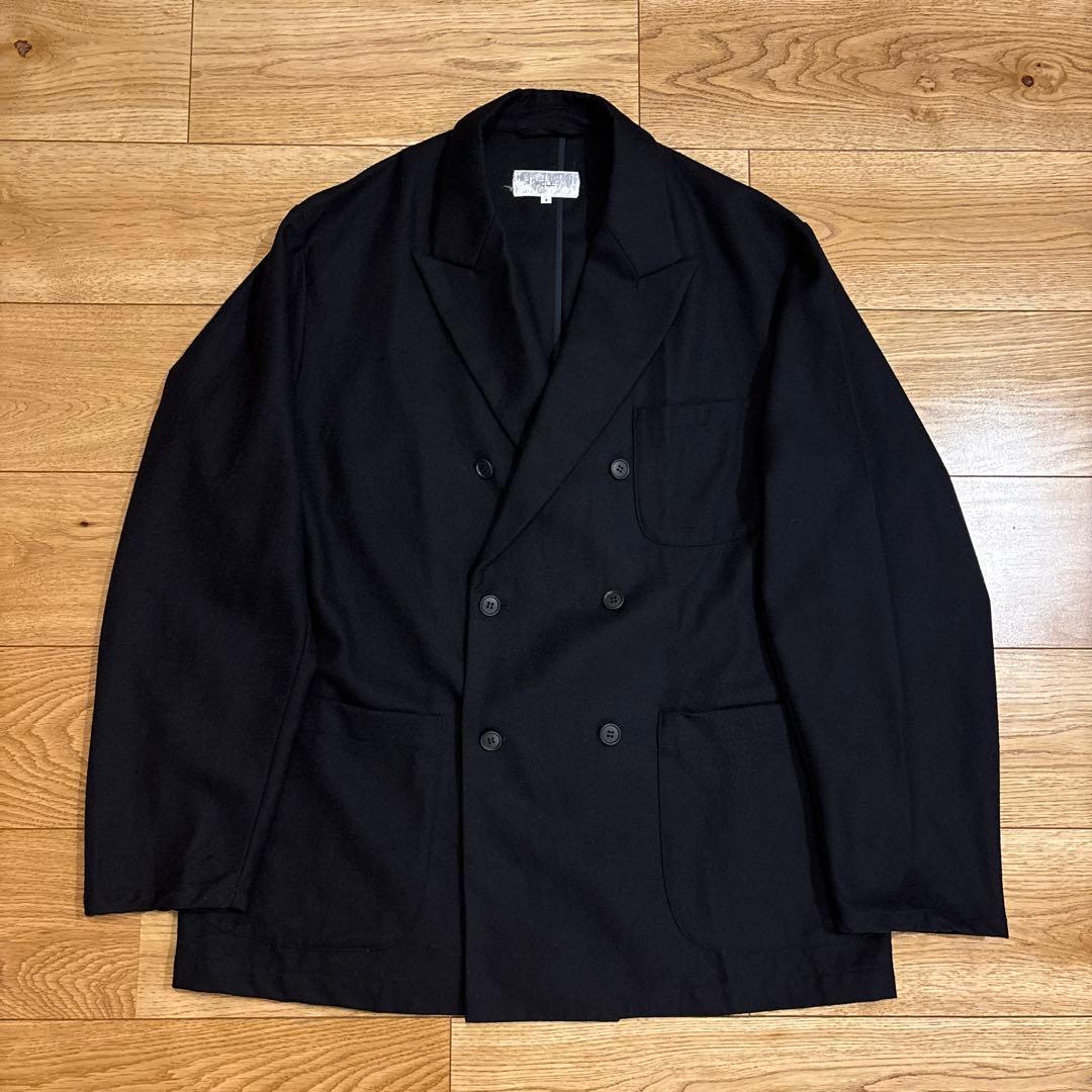 【FOLL / フォル】collage wool washed w jacket