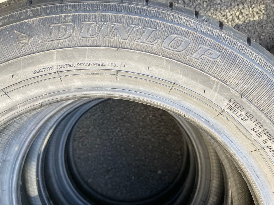新車剥がし DUNLOP 155/65R14 23年製 夏タイヤ