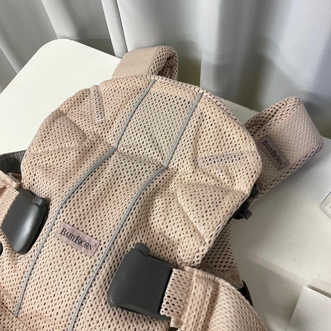 美品 ベビービョルン ONE KAI AIR ワンカイエアー パーリーピンク
