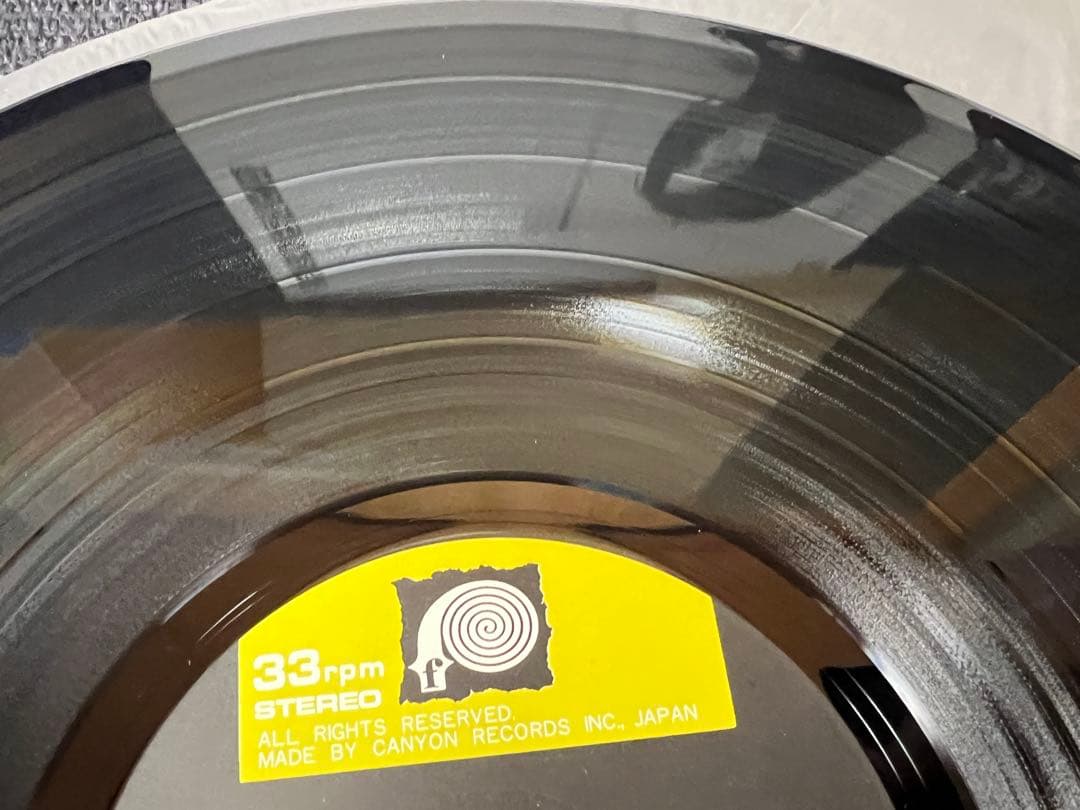 山崎ハコ 歩いて 1980年 LP 邦楽レコード C28A0117 帯付 完品