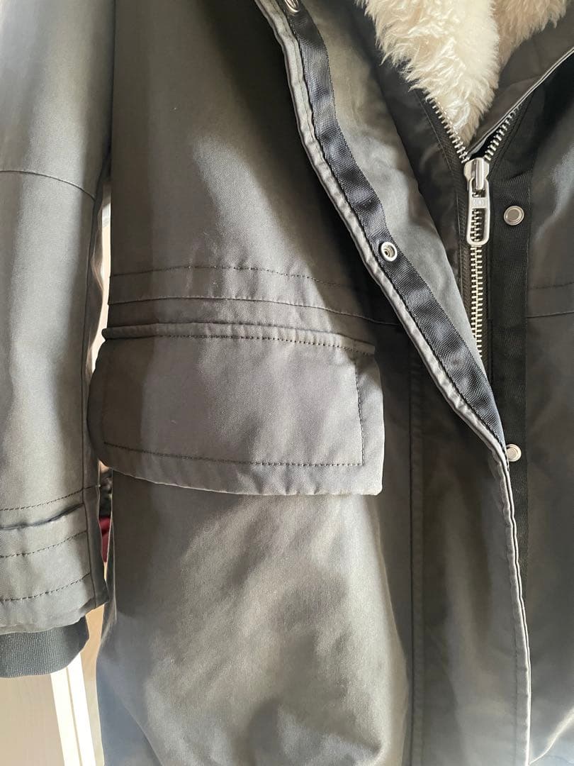 duno モッズコート　ファー　3way 40サイズ