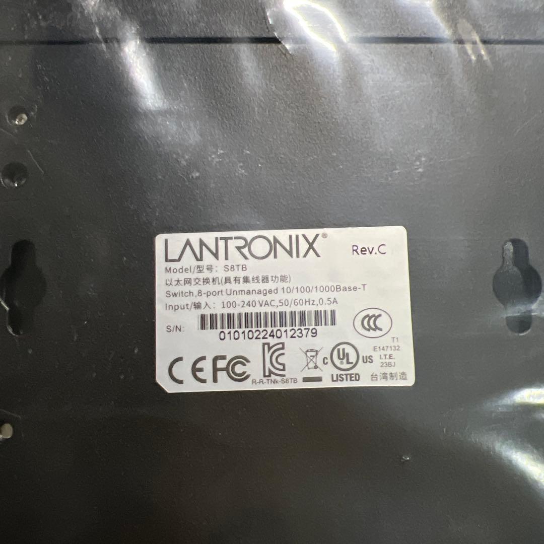 LANTRONIX S8TB 8ポートスイッチ
