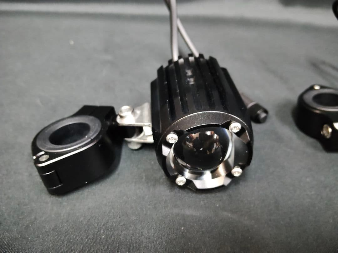 【美品】Kaedear カエディア バイク用 LEDフォグランプ プロジェクター