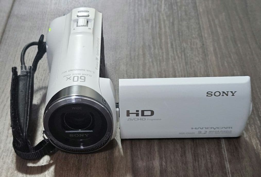 SONY　ソニー HANDYCAM HDR-CX420 純正バッテリー付