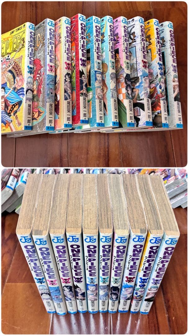 ワンピース漫画おまけ付き 1〜89巻、103〜105巻、ワンピースカード等付き