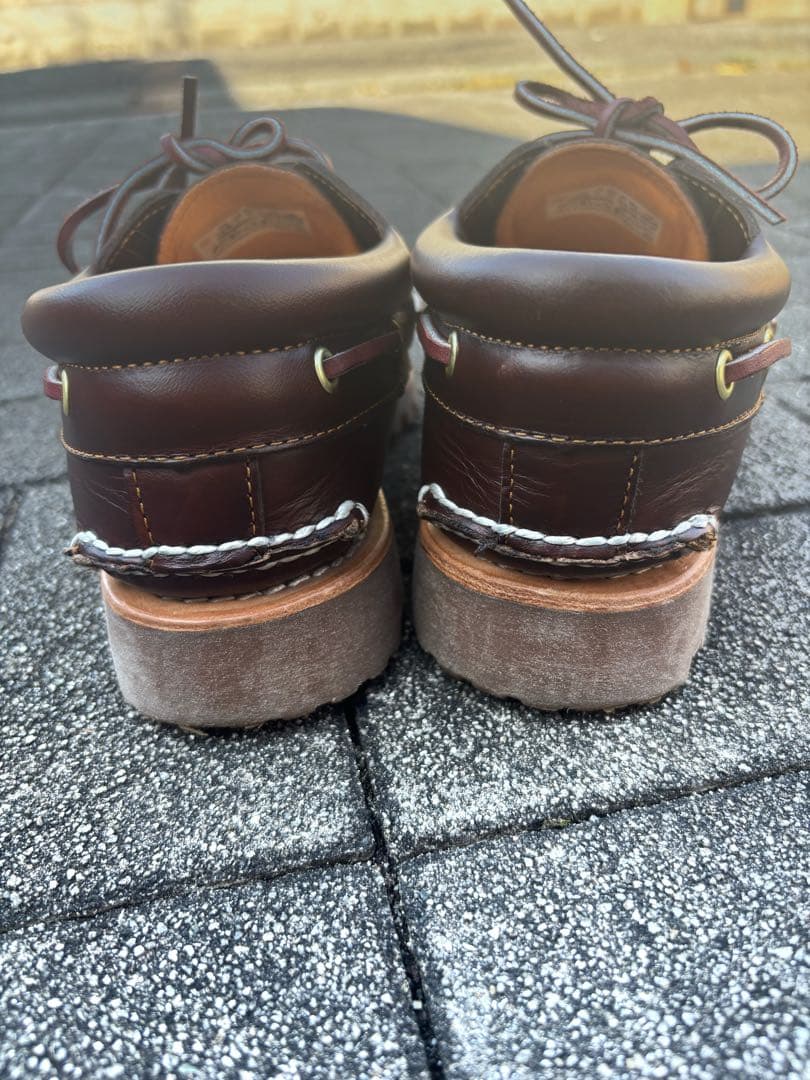 【即購入歓迎！】Timberland 3eye ブラウン 25.5cm【美品】