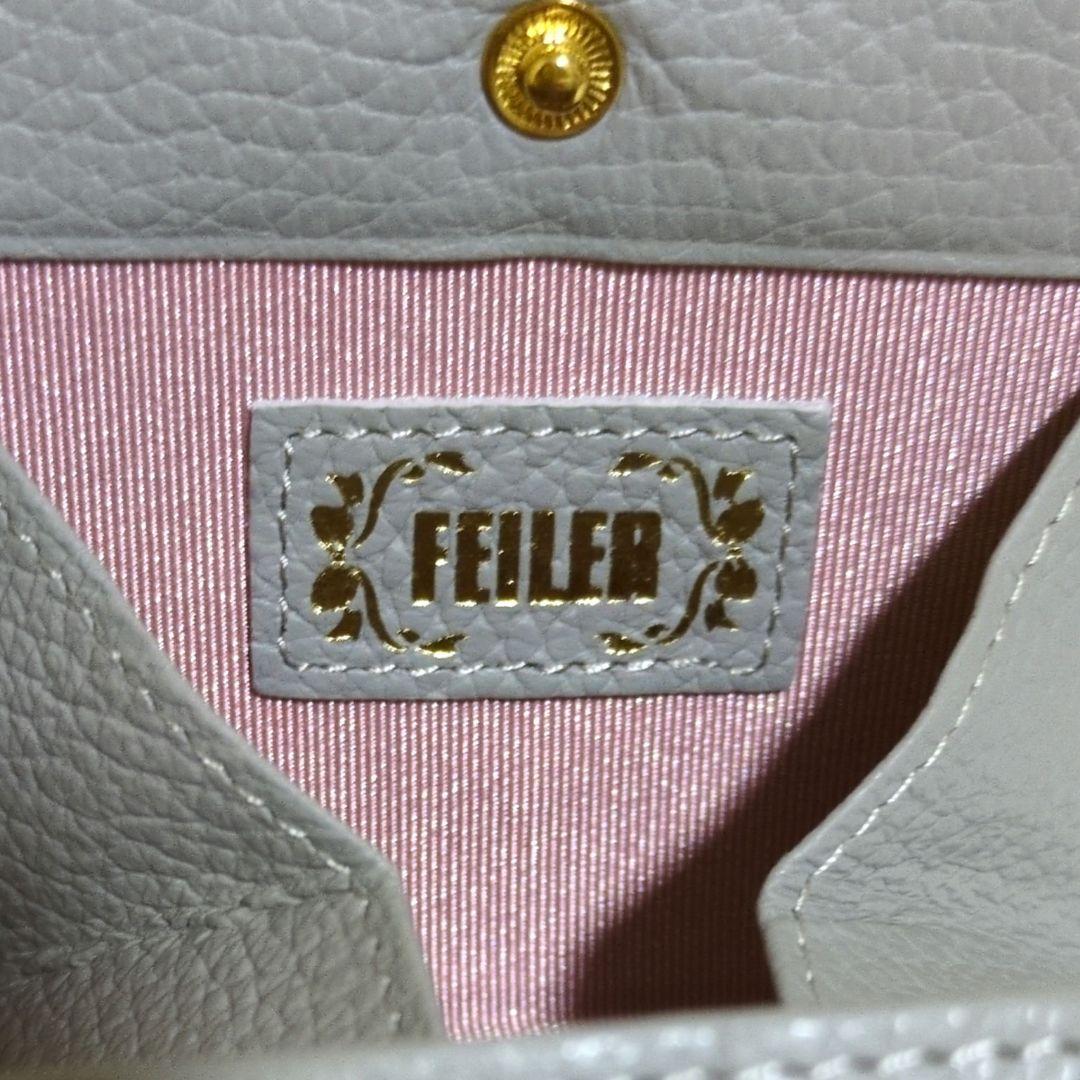 FEILER レザー 財布 ラナンキュラス 花柄 未使用✨️美品