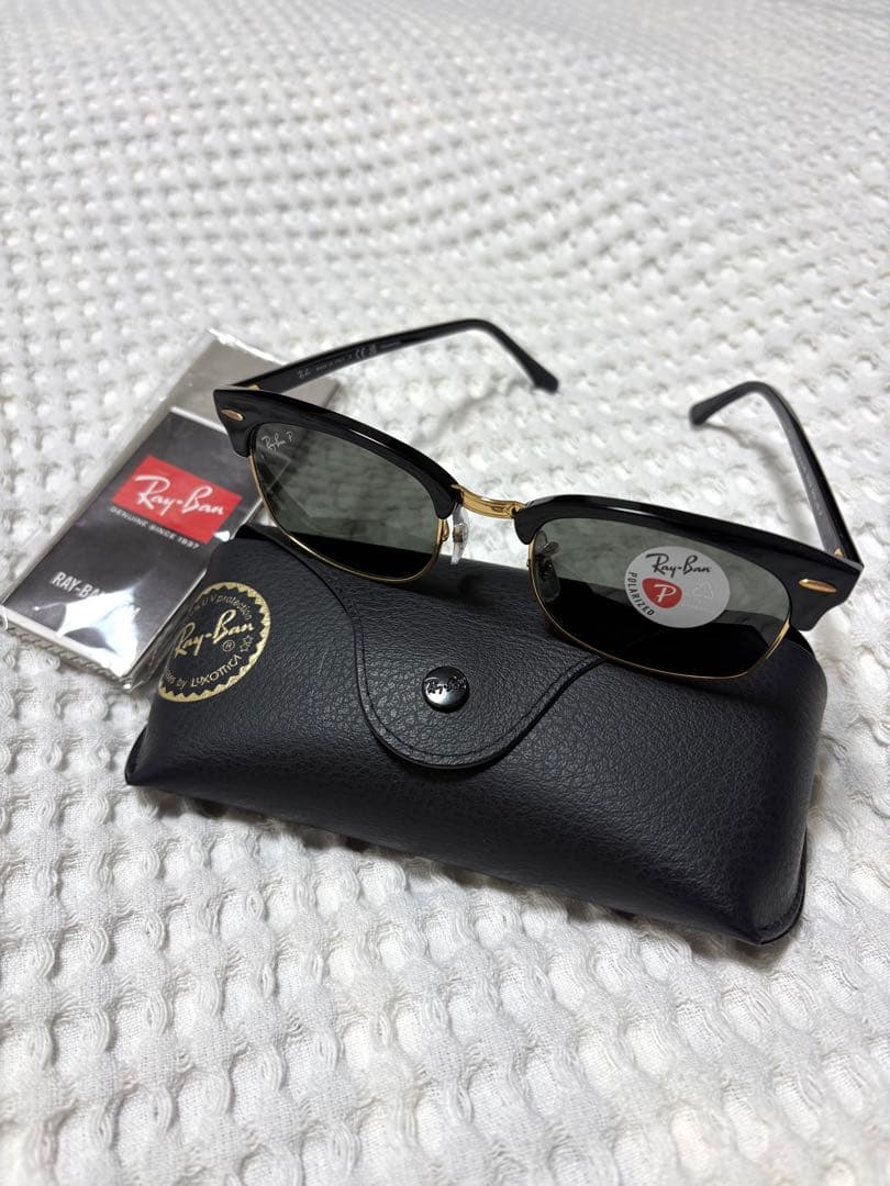 [新品]Ray-Ban ブラック/ゴールド サングラス