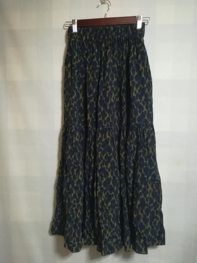 11.111☆ SACRA 24AW HPS別注 ティアードロングスカート