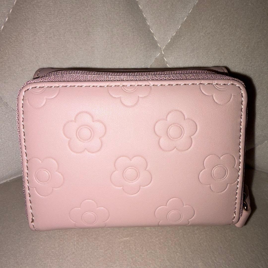 Mary Quant 花柄 三つ折り財布 マリクワ
