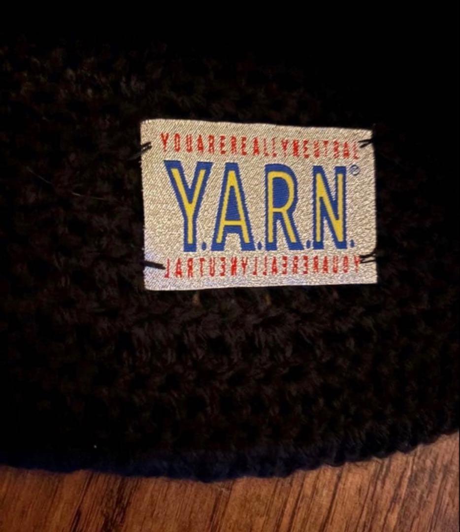 ク*ミ様 Y.A.R.N 3D cross knit hat