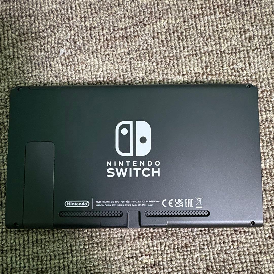 Nintendo Switch 本体 ネオンレッド/ネオンブルー カセット付き