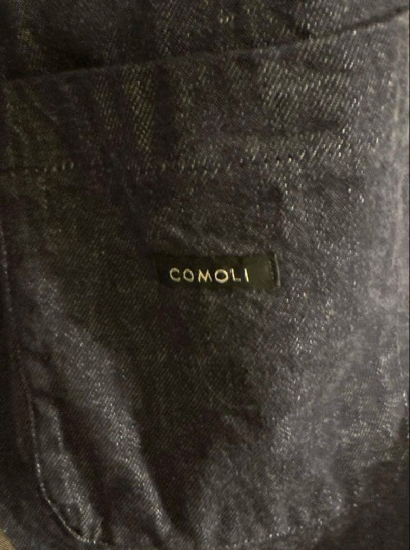 COMOLI 25SS ダークブルー テーラードジャケット　サイズ1