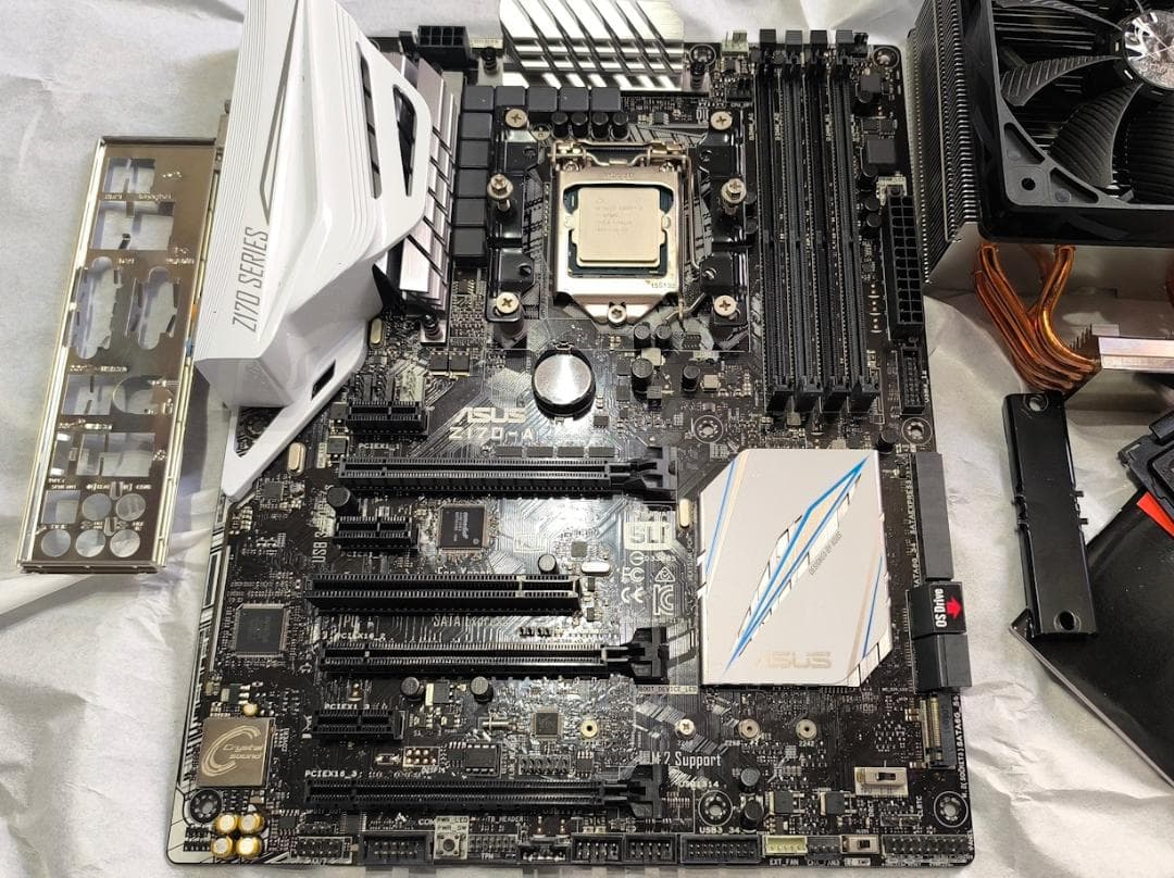 動作品 Core i7 6700K ASUS Z170-A マザーボード 虎徹