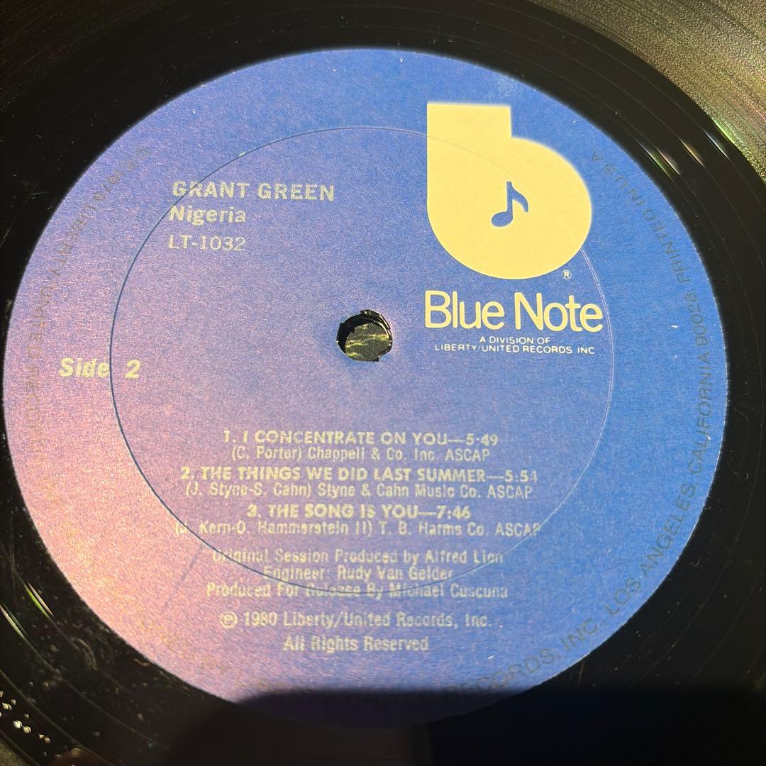 [レコード] Grant Green Nigeria LP ナイジェリア