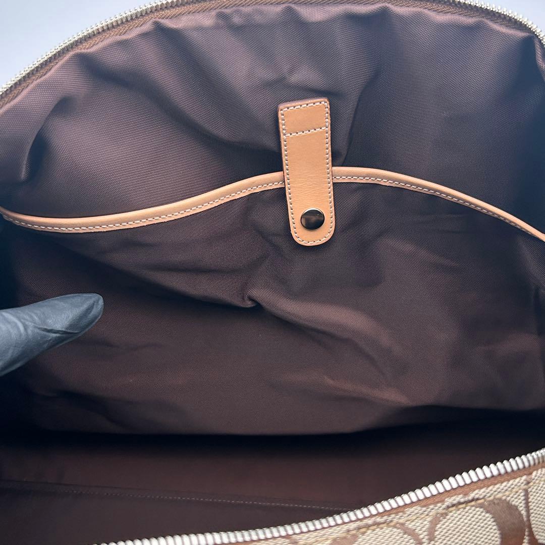 ✨美品✨ COACH コーチ 2WAY ボストンバッグ 大容量 旅行用 高級