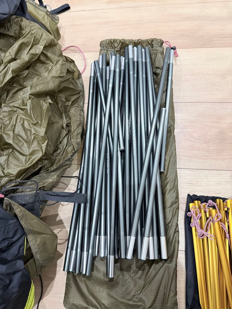 HILLEBERG ケロン4gt 純正フットプリント付き