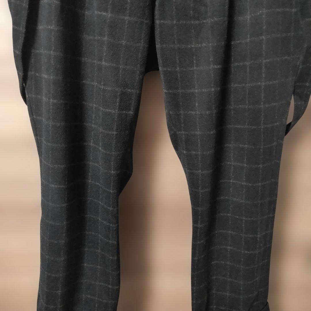 極美品glamb、グラムWOOL混サスペンダー付きサルエルパンツ サイズ2(M)