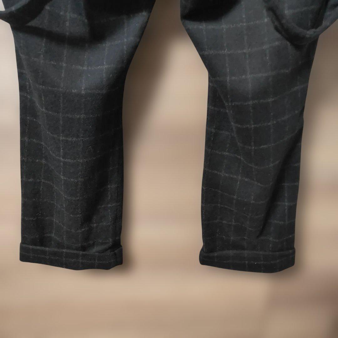 極美品glamb、グラムWOOL混サスペンダー付きサルエルパンツ サイズ2(M)