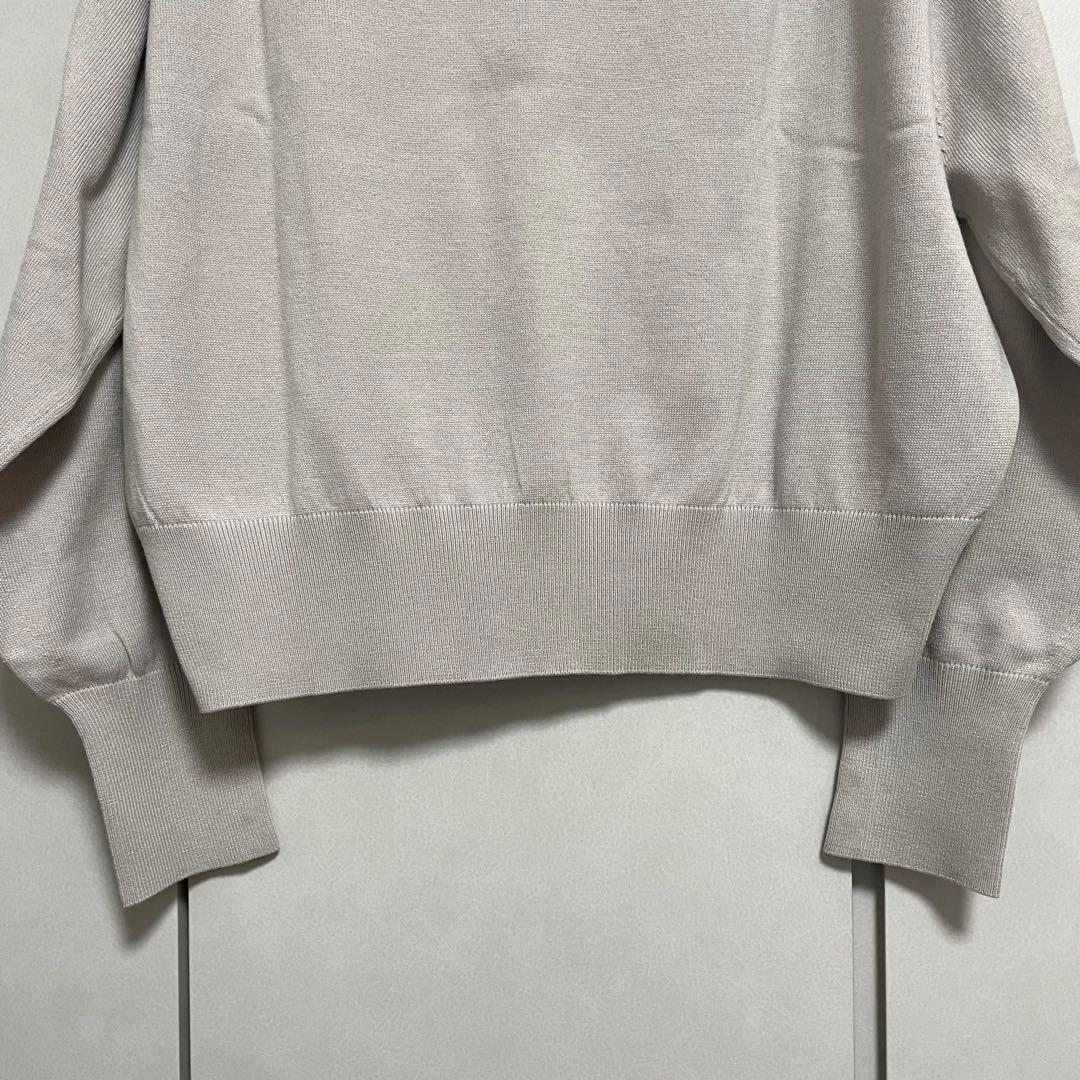 ☆新品タグ付☆ 23区　ウールコットンストレッチ ニット　ベージュ