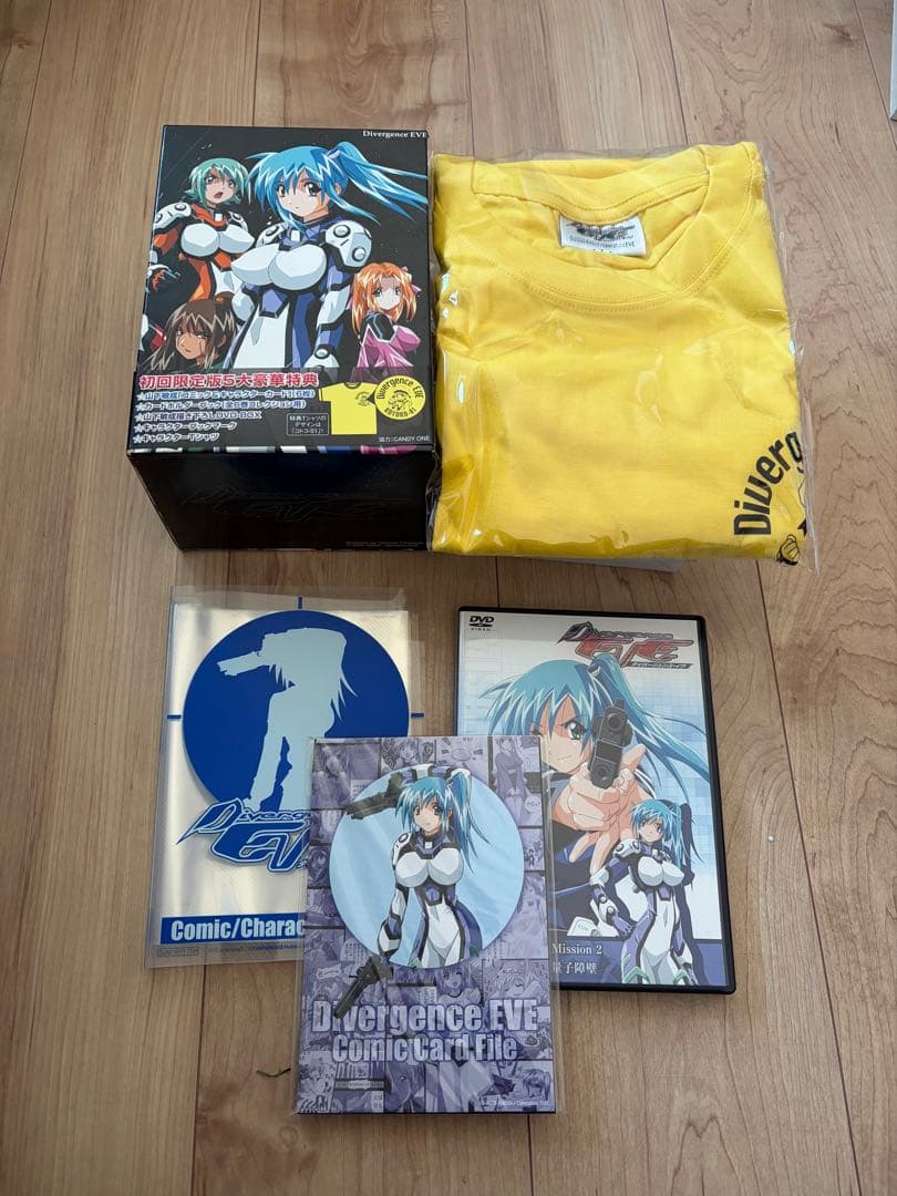 ダイバージェンス・イヴ　Vol.01 初回限定版　dvd 帯付き