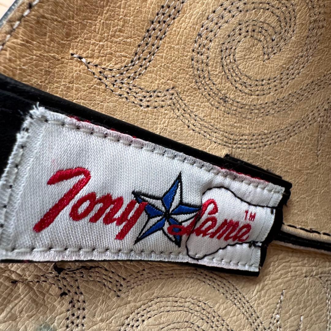 Tony Lama VL1974 ウエスタンブーツ ブラック 24.5cm