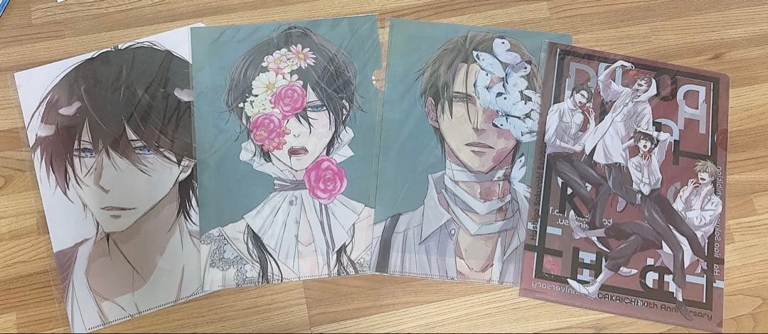 抱かれたい男一位に脅されています だかいち 桜日梯子　原画展 グッズセット