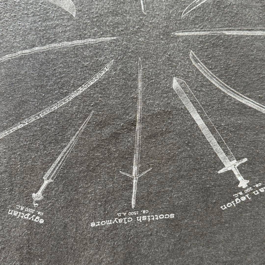 ハイランダー　両面プリント半袖Tシャツ　90s　XLサイズ　着用感短丈2XL