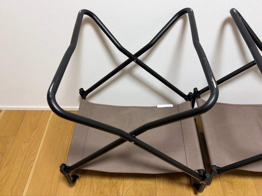 スノーピーク　FDチェアワイド グレー LV-077GY　2脚セット　④