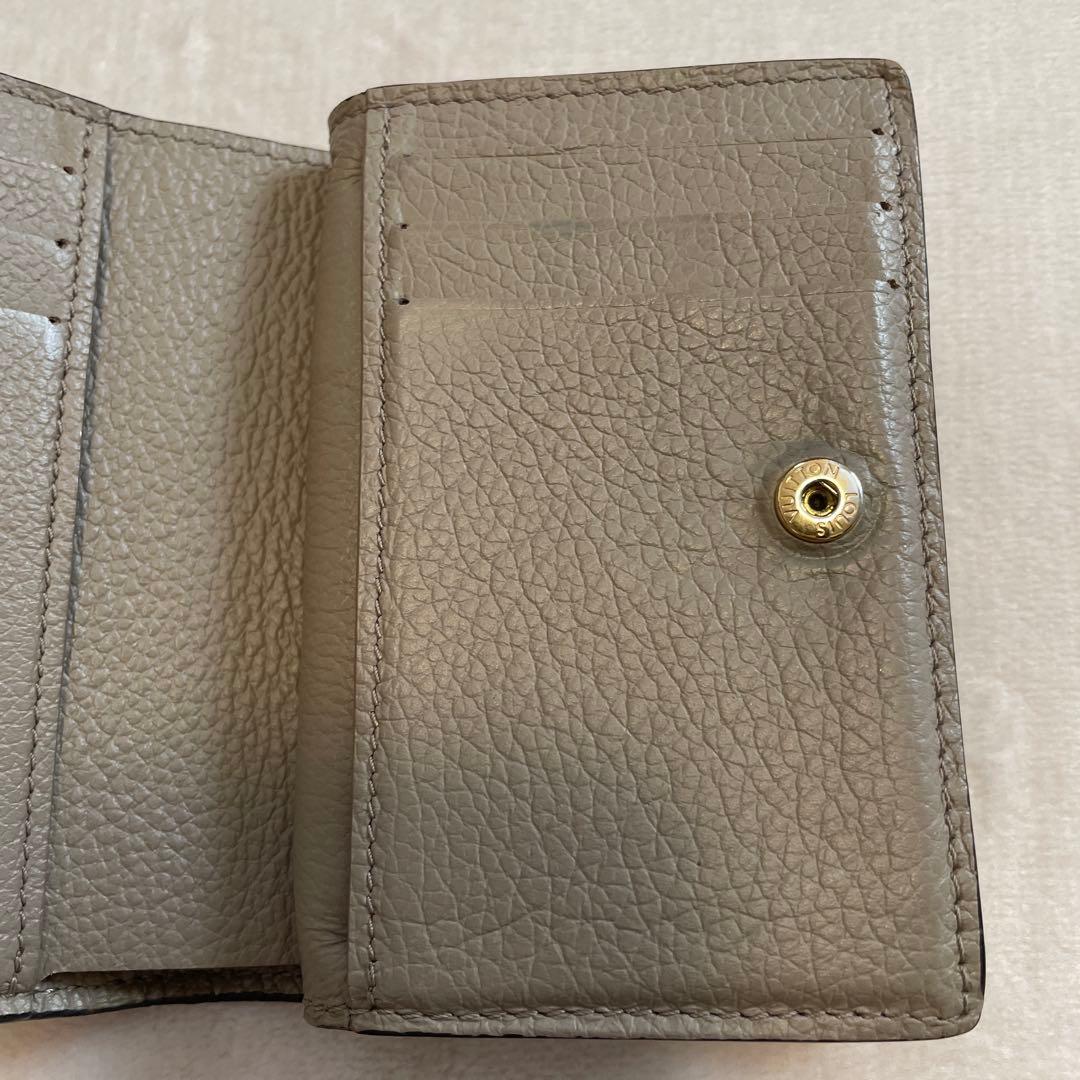 ルイヴィトン　正規品　ポルトフォイユ　クレア モノグラム アンプラント　折財布