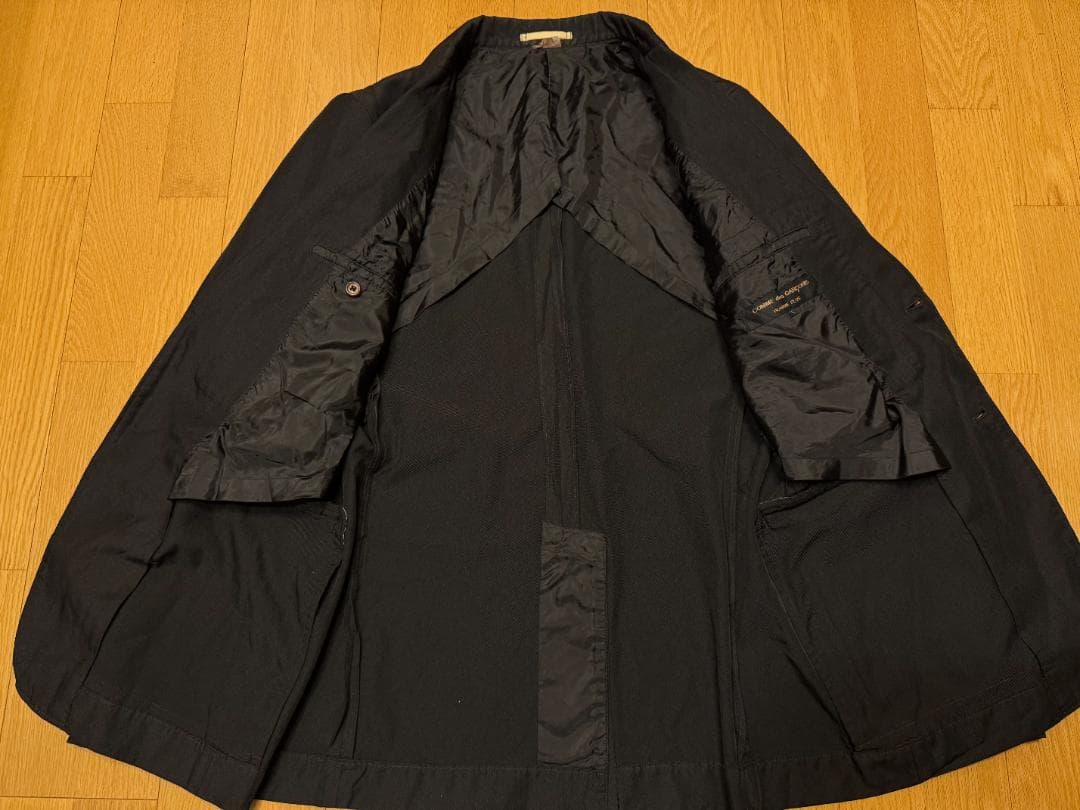 COMME des GARÇONS HOMME PLUS ポリ縮絨 ジャケット