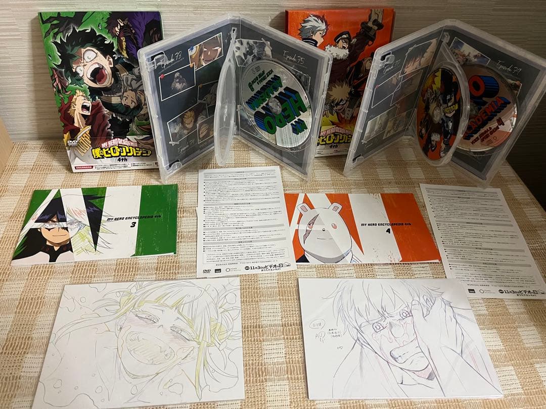 僕のヒーローアカデミア 4th 初回全6巻セット DVD