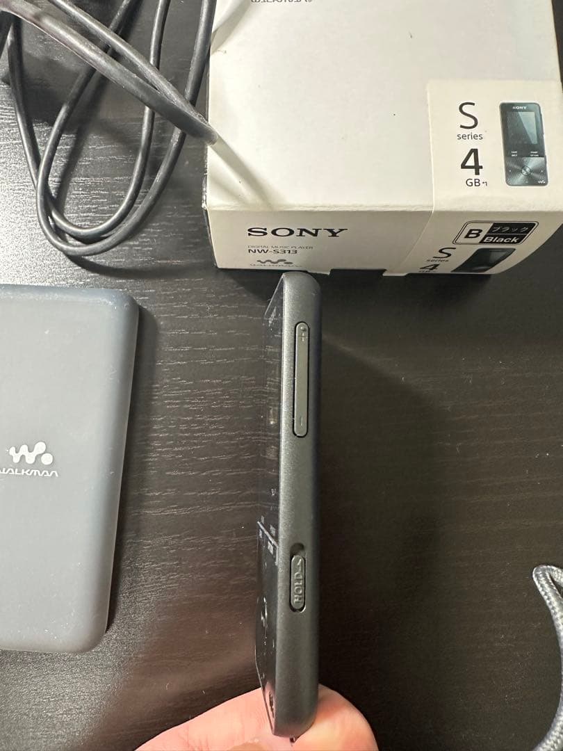 Sony NW-S313 4GB ブラック ポータブルプレーヤー