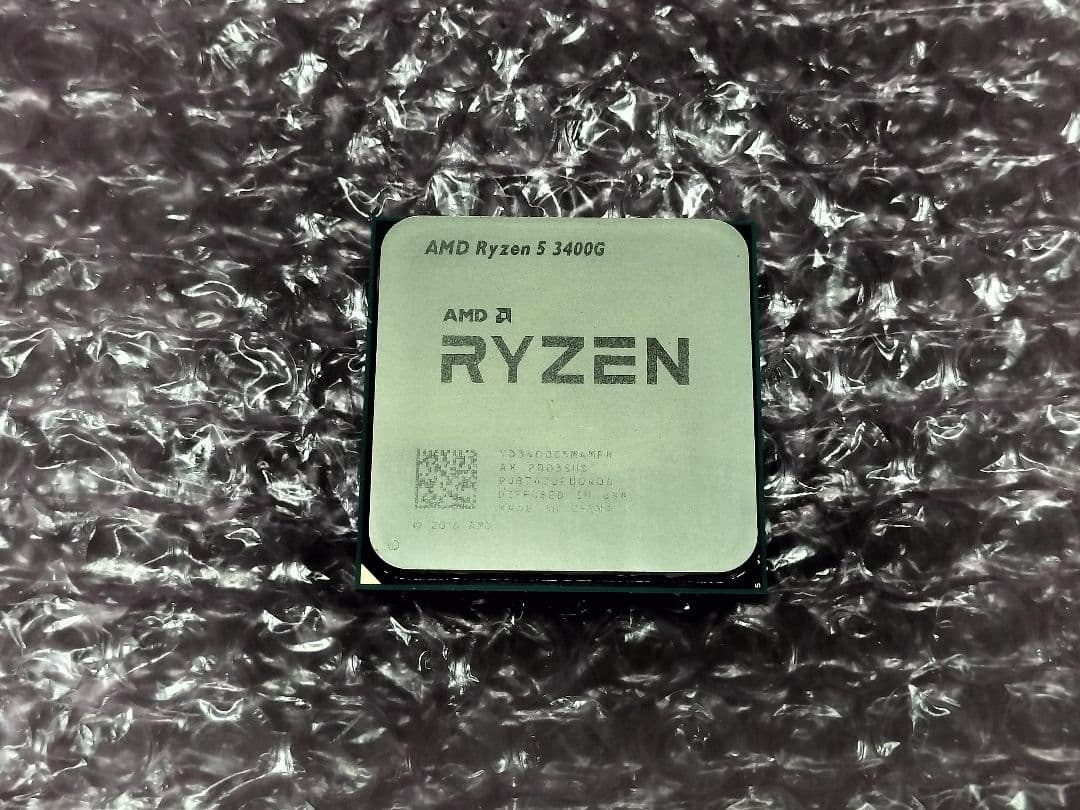 p*e様 Ryzen5 3400G オンボードグラフィック AM4 中古動作品