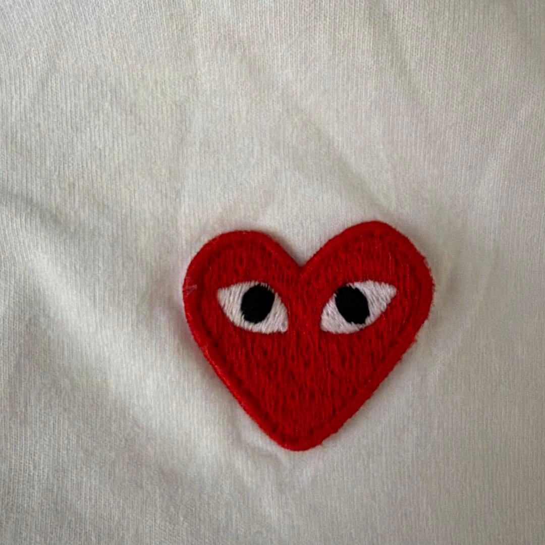 PLAY ハート刺繍 Tシャツ 2枚セット