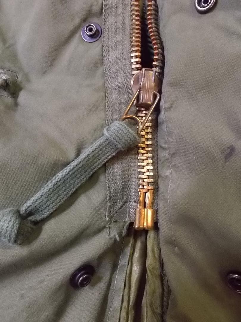 米軍実物 Ｍ65 フィッシュテールパーカー フルセット LARGE