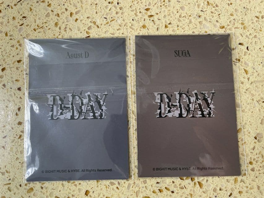 Agust D D-DAY TOUR US限定 ミニフォトカード